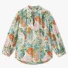 Women Trovata Shirts & Tops | Trovata Bailey Blouse Vintage Courtyard