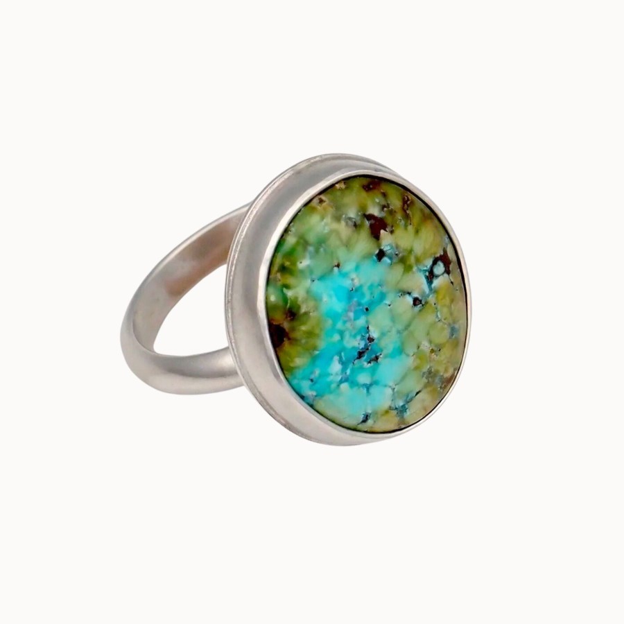 Women Carolyn Keys Jewelry | Carolyn Keys Lake Ring Sonoran Mountain Turquoise