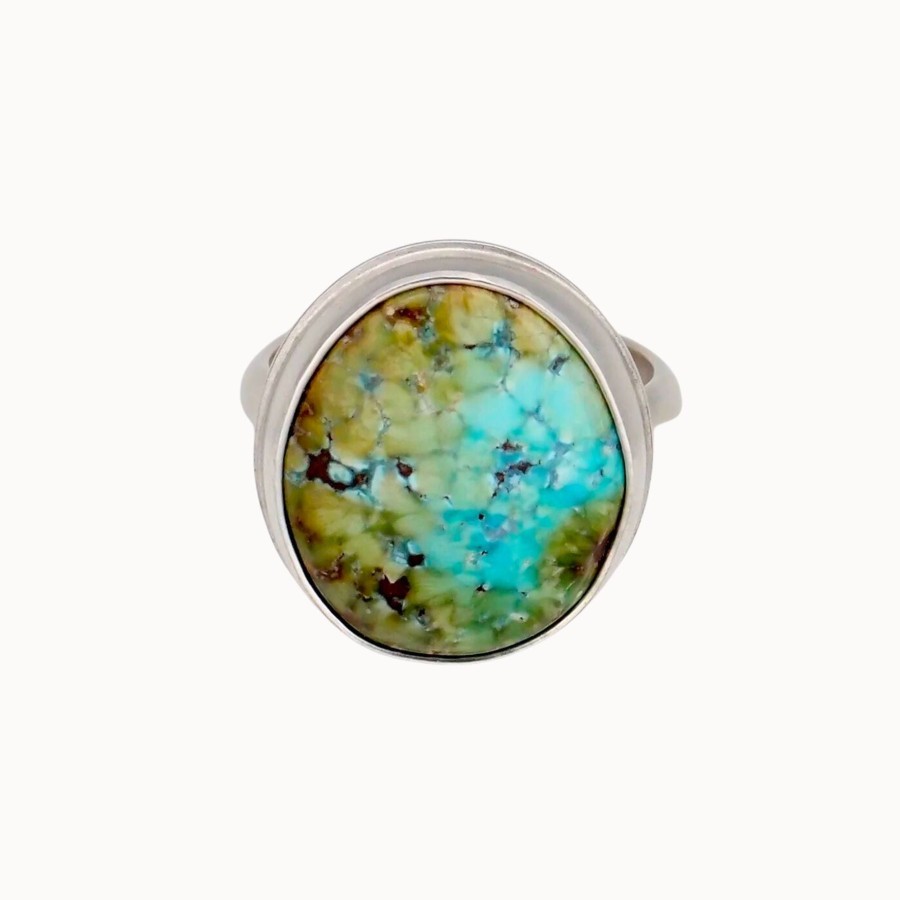 Women Carolyn Keys Jewelry | Carolyn Keys Lake Ring Sonoran Mountain Turquoise