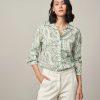 Women Hartford Shirts & Tops | Hartford Coraz Shirt Green