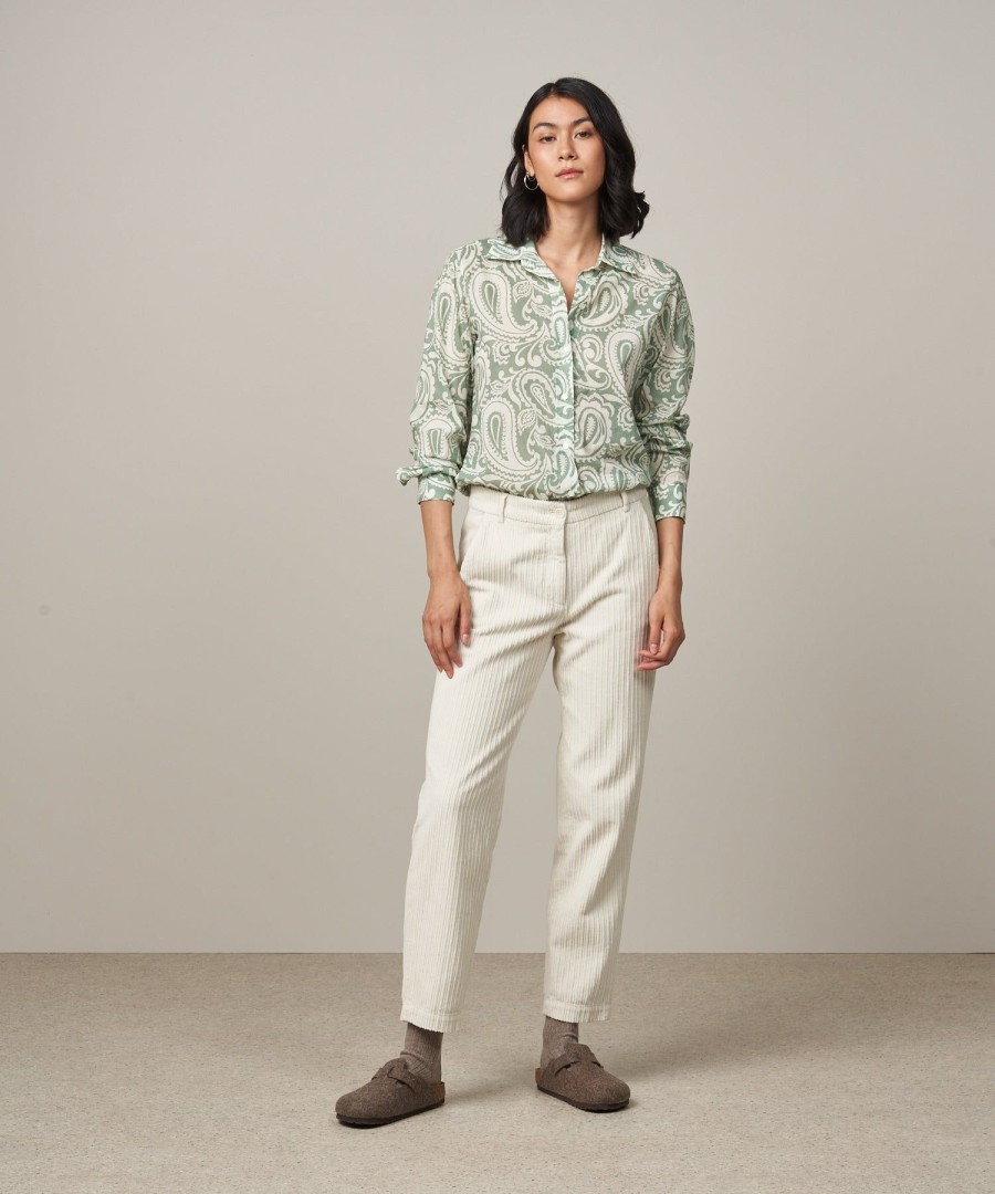 Women Hartford Shirts & Tops | Hartford Coraz Shirt Green