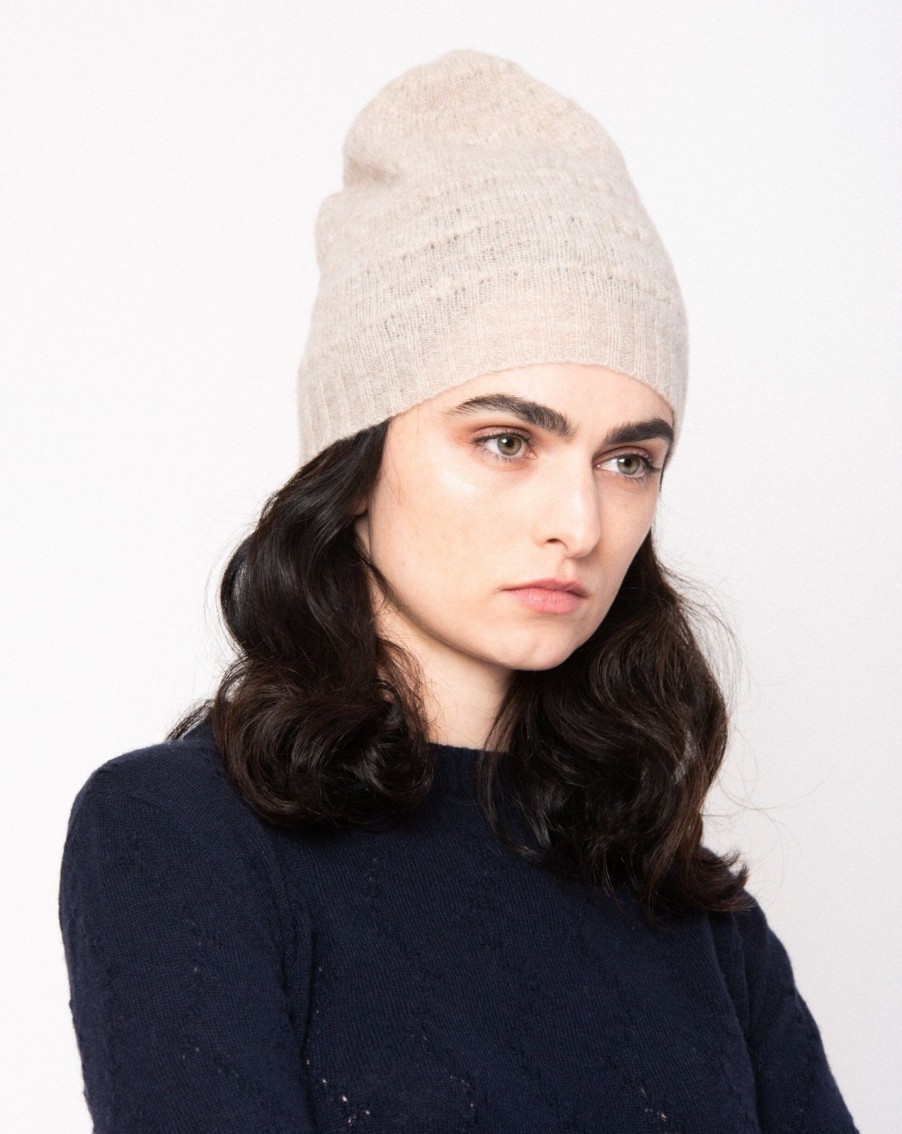 Women Ros Duke Hats | Ros Duke Slub Hat Oatmeal