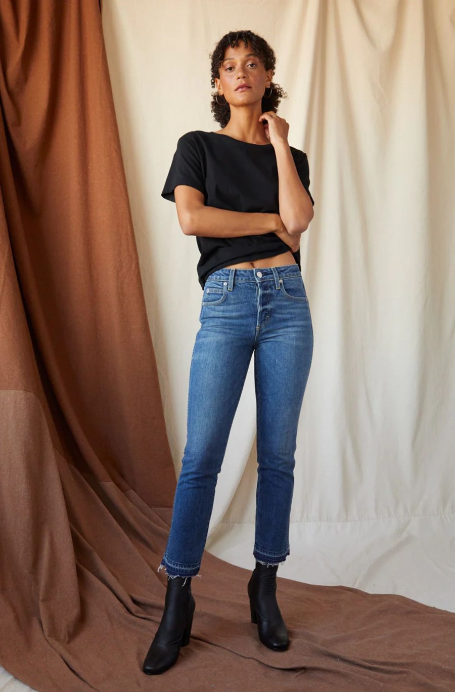 Women AMO Denim | Amo Babe - True Blue