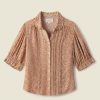 Women Trovata Shirts & Tops | Trovata Gemma Blouse Bellflower Ditsy