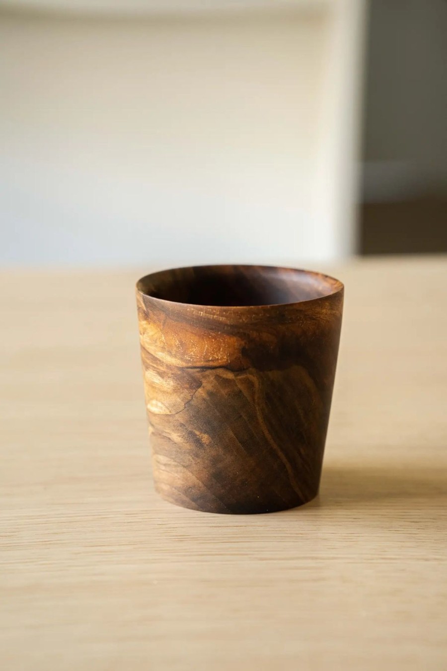 Home Thistle Hill | Hand Carved Walnut Cup