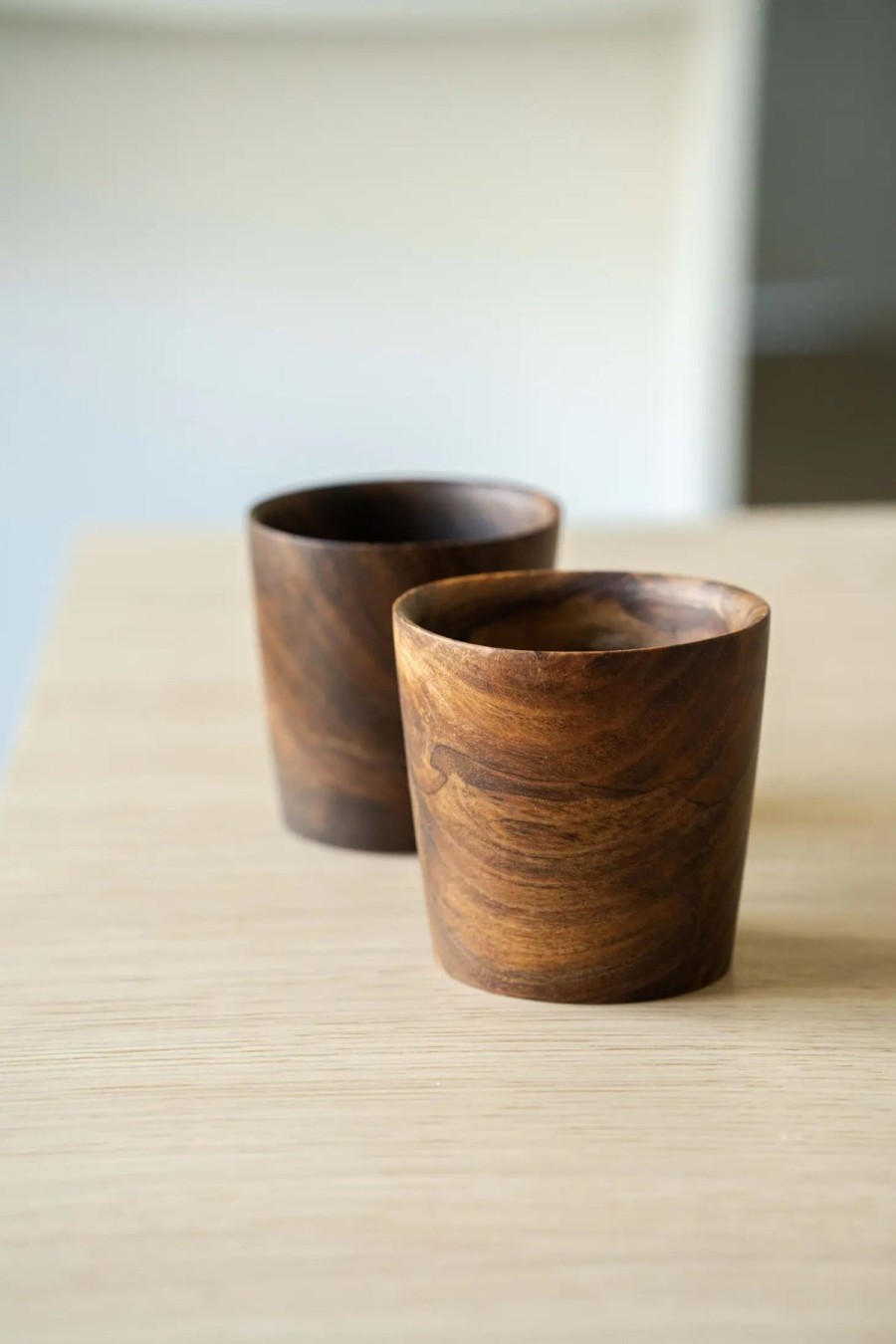 Home Thistle Hill | Hand Carved Walnut Cup