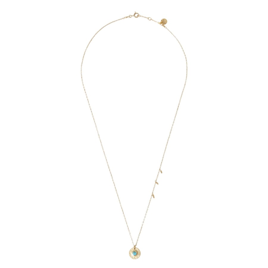 Women 5 Octobre Jewelry | 5 Octobre Lucky Turquoise Necklace