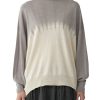 Women Pas De Calais Sweaters | Pas De Calais Round Shibori Pullover Natural