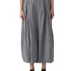 Women Pas De Calais Pants | Pas De Calais Normandy Linen Wide Pants Navy