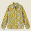 Women Trovata Shirts & Tops | Trovata Jacquelin Shirt Golden Briar