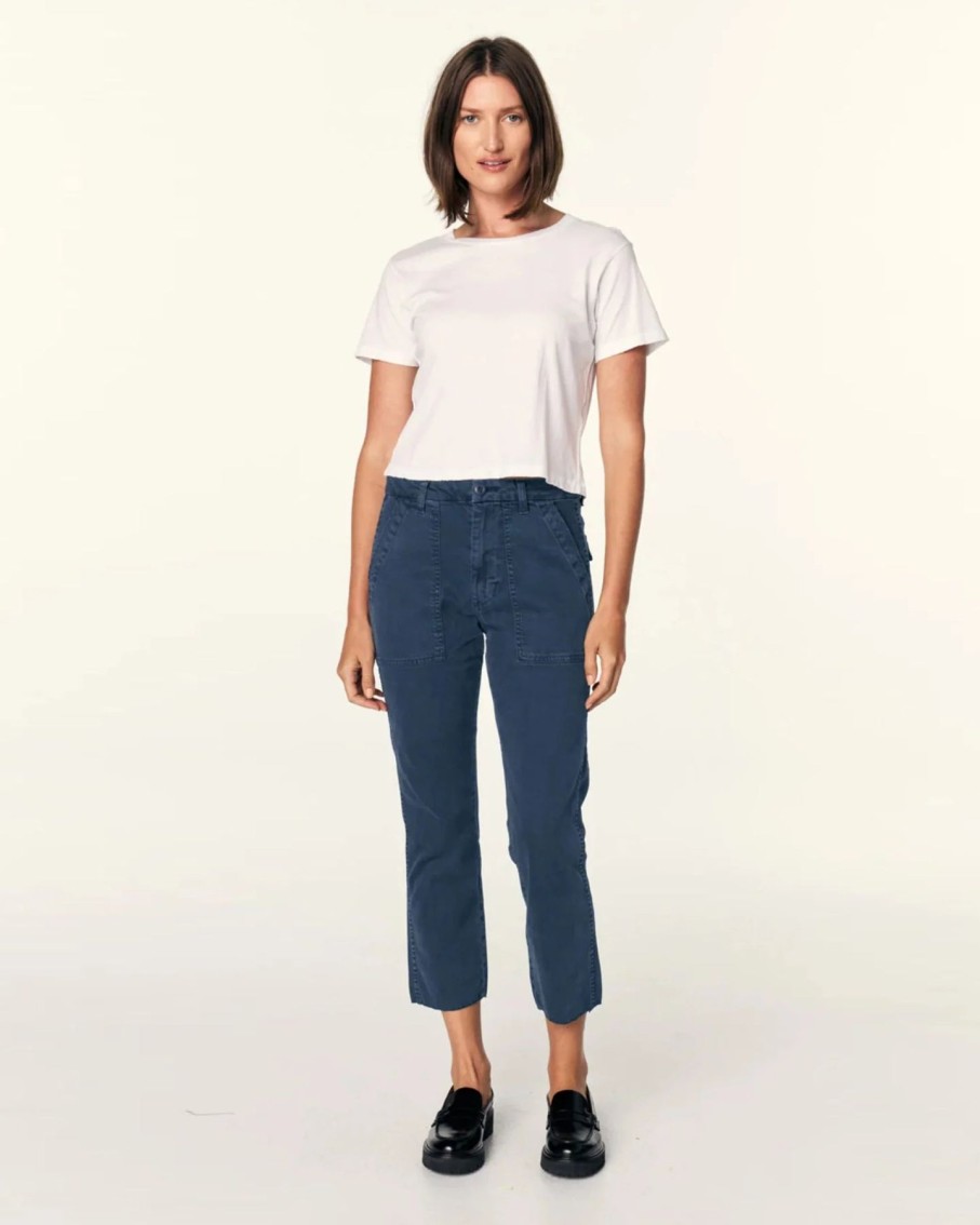 Women AMO Pants | Amo Easy Army Trouser Deep Indigo