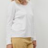 Women American Vintage Shirts & Tops | American Vintage Sonoma Long Sleeve White