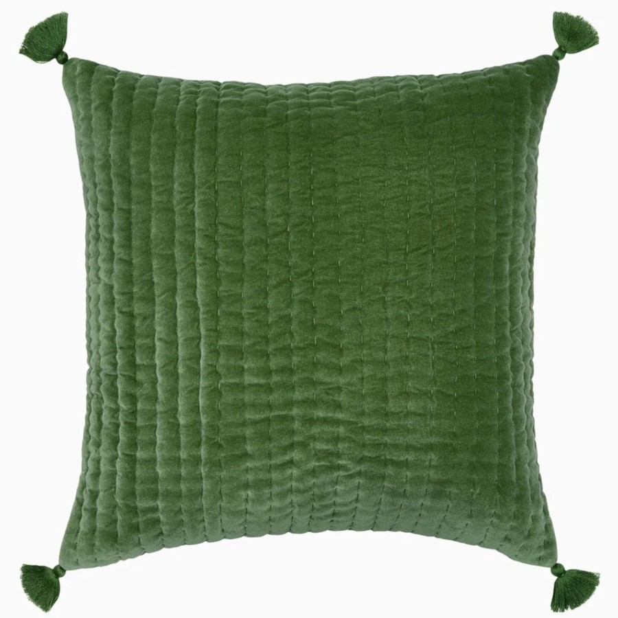 Bedding John Robshaw | John Robshaw Velvet Moss Pillow