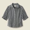 Women Trovata Shirts & Tops | Trovata Gemma Blouse Tiburon Plaid