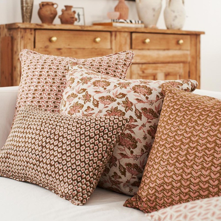 Bedding Walter G | Walter G Java Musk Linen Cushion