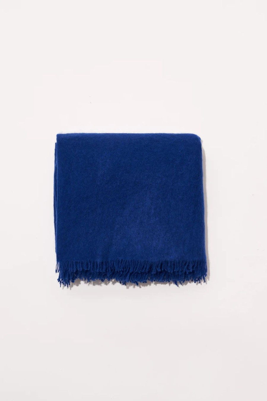 Women Communitie Scarves | Communitie Cashmere Felted Stole Marine