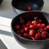 Home Thistle Hill | Black Stoneware Nesting Bowls