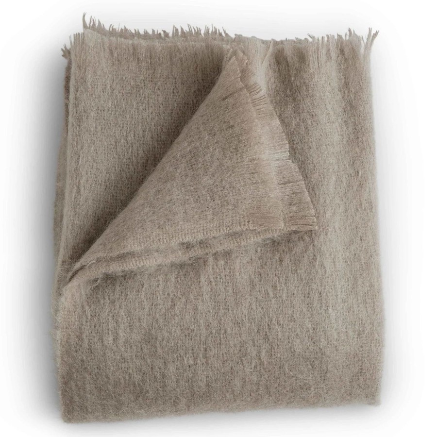 Bedding Evangeline | Evangeline Linens Mohair Throw