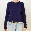 Women Brazeau Tricot Sweaters | Brazeau Tricot Skull Sweatshirt Regal