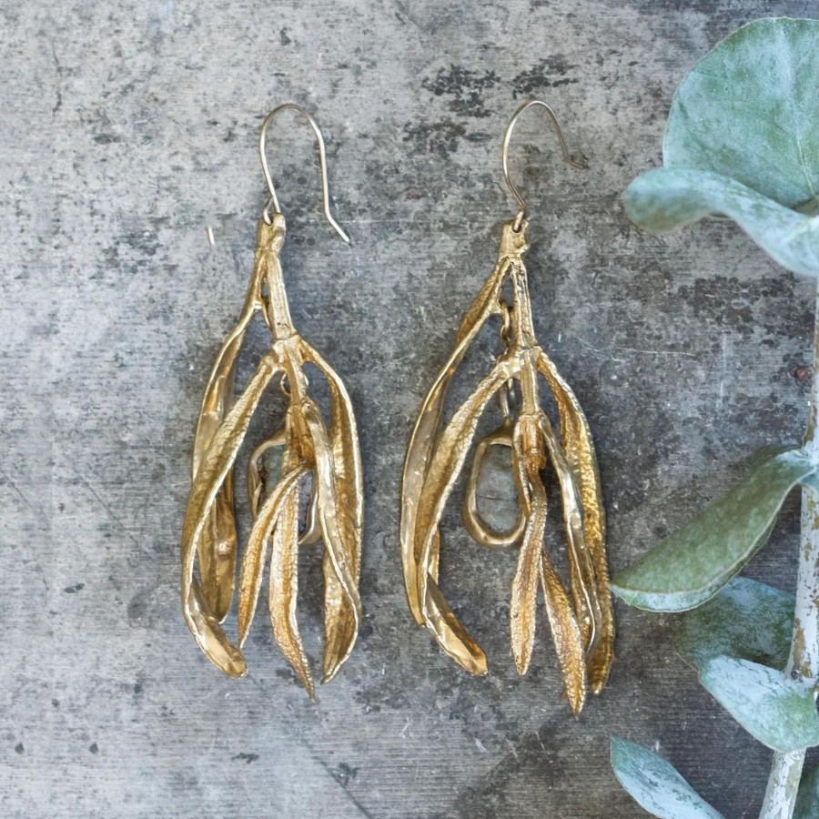 Women Emilie Shapiro Jewelry | Emilie Shapiro Seaweed Earrings