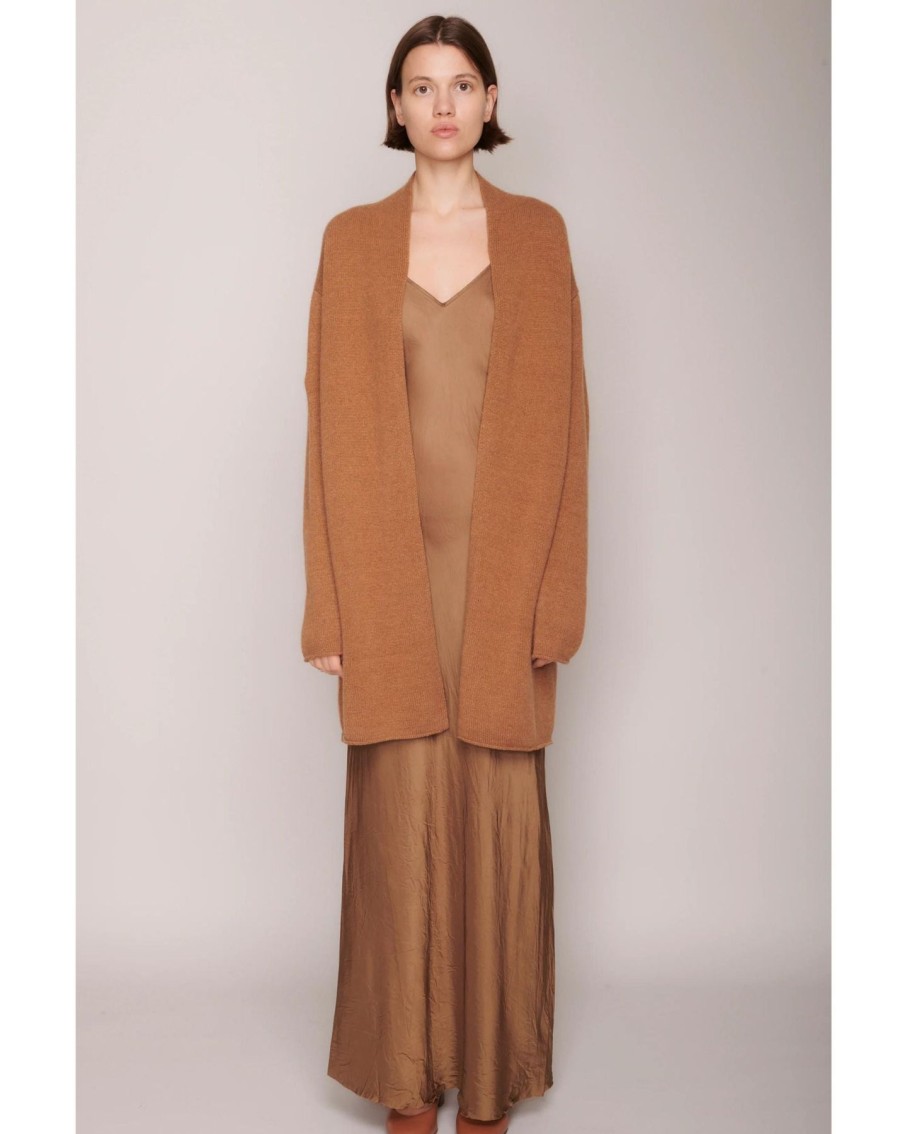 Women Organic by John Patrick Sweaters | Organic By John Patrick Sadie Open Cardigan Vicuna Cashmere