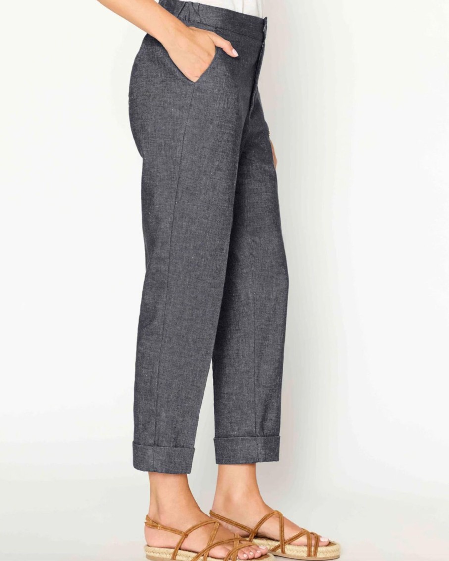 Women Brochu Walker Pants | Brochu Walker Westport Indigo Pant