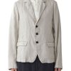 Women Pas De Calais Outerwear | Pas De Calais Classic Linen Jacket Beige