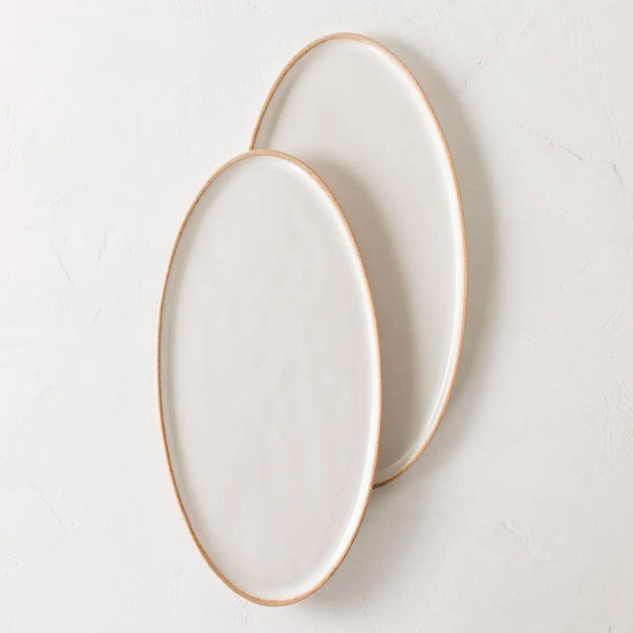 Home Convivial | Convivial Oval Stoneware Serving Tray