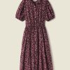 Women Trovata Dresses | Trovata Hildie Dress Plum Blossom