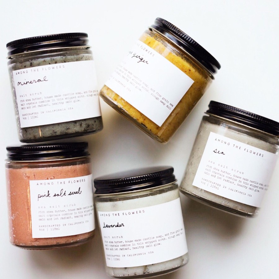 Beauty Among the Flowers | Among The Flowers Pink Salt Scrub