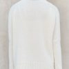 Women Brazeau Tricot Sweaters | Brazeau Tricot Chunky Turtle Sweater Creme