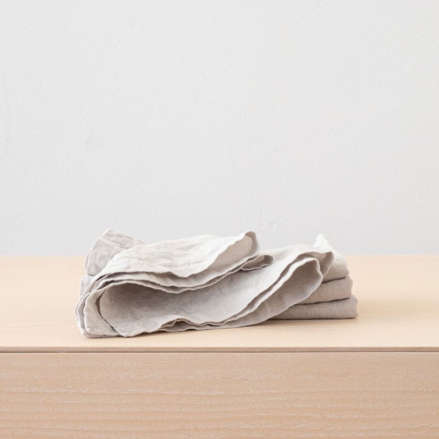 Home Thistle Hill | Stonewashed Linen Napkins