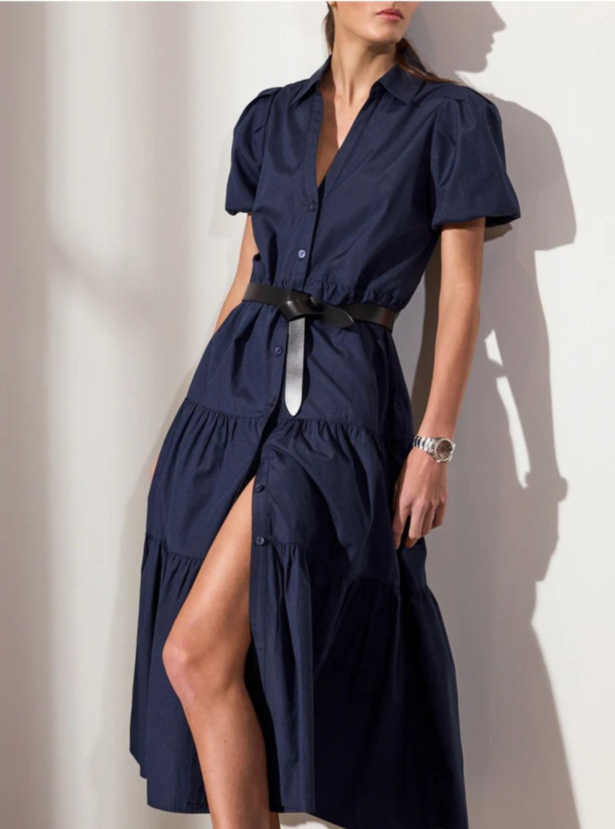 Women Brochu Walker Dresses | Brochu Walker Havana Dress Navy