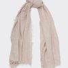 Women Communitie Scarves | Communitie Cashmere Felted Stole Light Beige