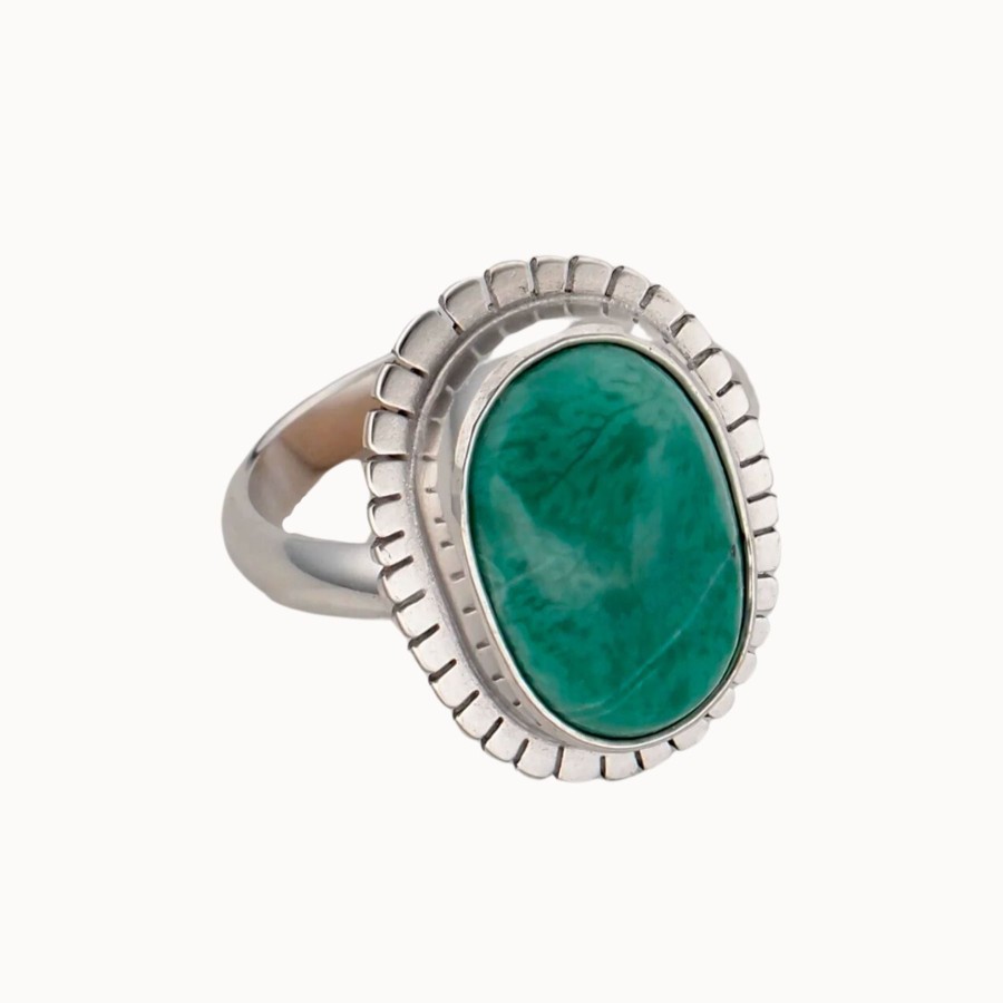 Women Carolyn Keys Jewelry | Carolyn Keys Lumi Ring Utah Variscite