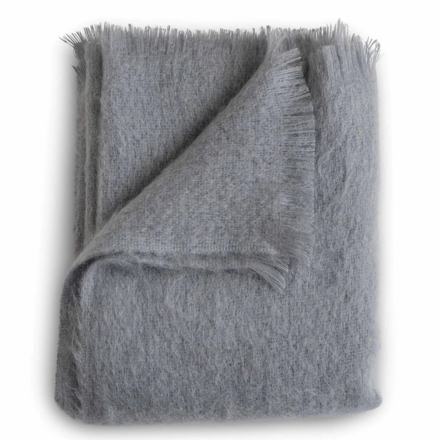 Bedding Evangeline | Evangeline Linens Mohair Throw