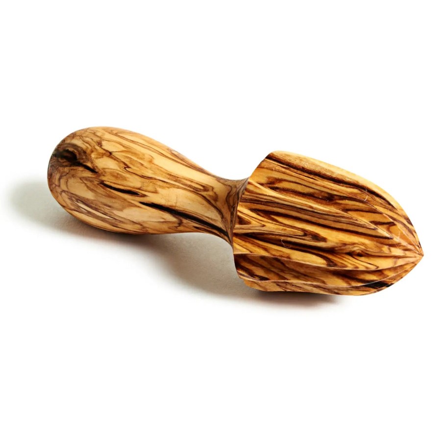 Home Natural Olive Wood | Olive Wood Citrus Reamer