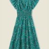 Women Trovata Dresses | Trovata Kendal Dress Teal Thicket