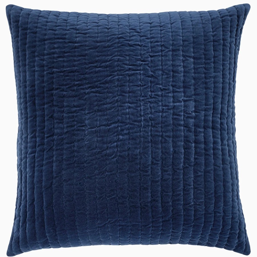 Bedding John Robshaw | John Robshaw Velvet Indigo Euro Pillow