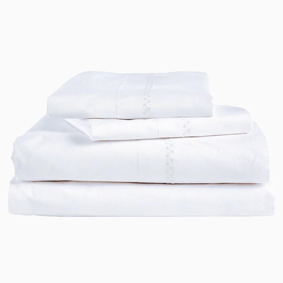 Bedding John Robshaw | John Robshaw Anketi White Sheet Set