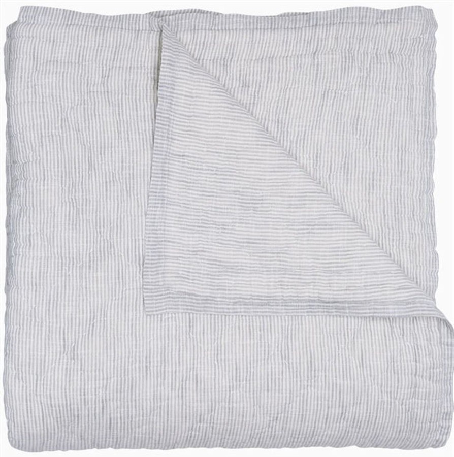 Bedding John Robshaw | John Robshaw Sagana Quilt Gray