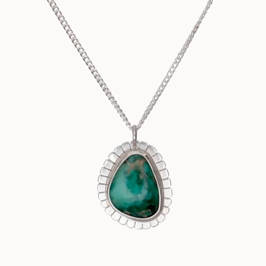 Women Carolyn Keys Jewelry | Carolyn Keys Lumi Necklace New Lander Variscite