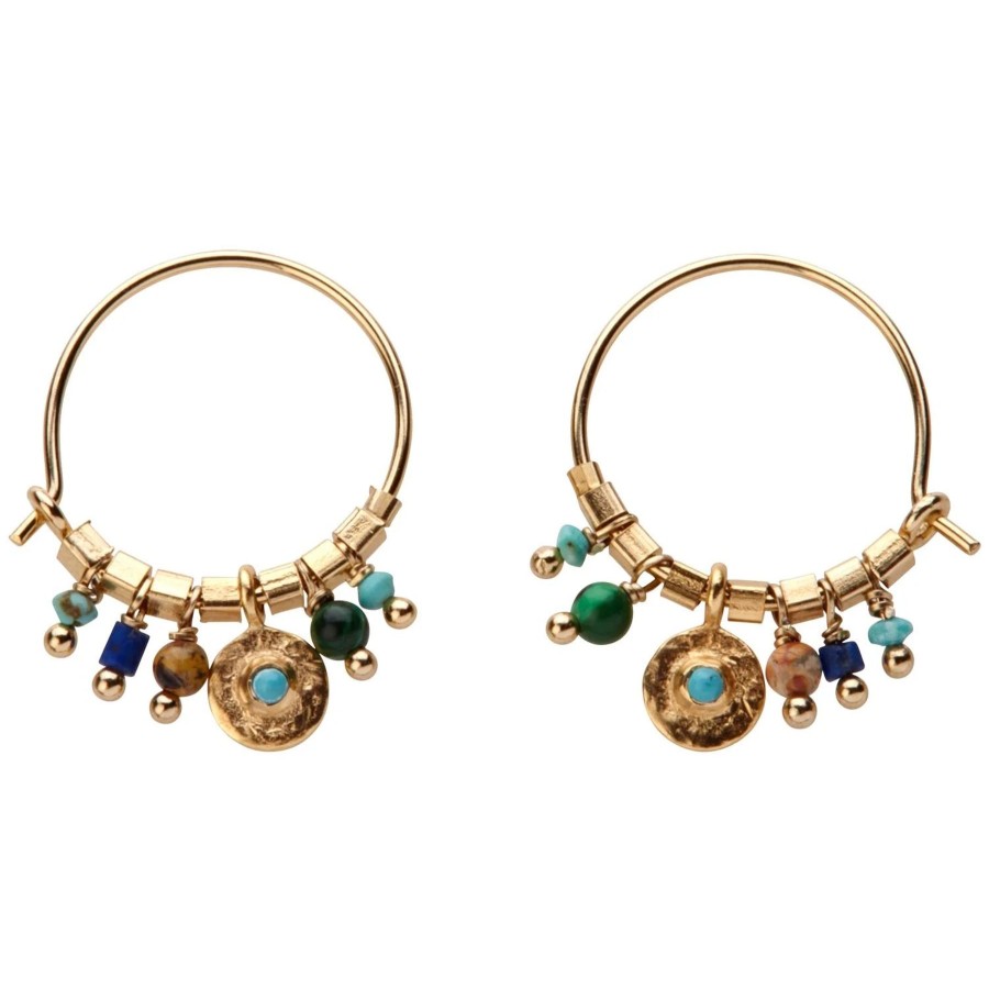 Women 5 Octobre Jewelry | 5 Octobre Suzie Turquoise Earrings