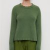 Women Brazeau Tricot Sweaters | Brazeau Tricot Coco Sweater Moss