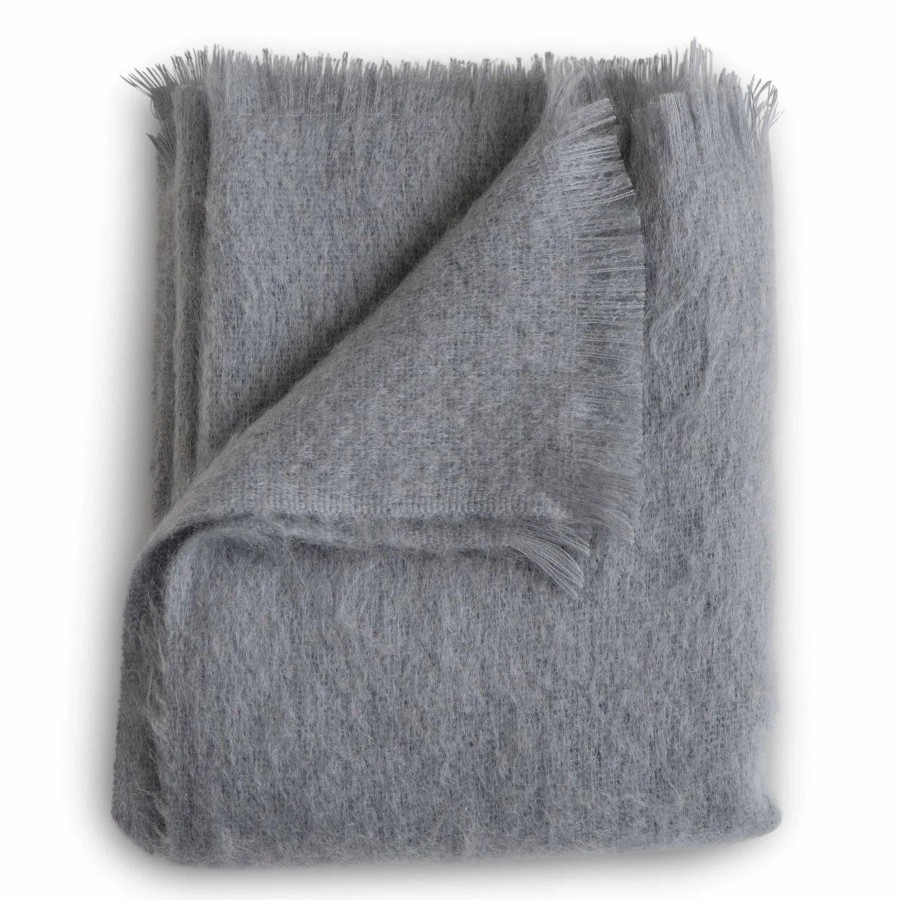 Bedding Evangeline | Evangeline Linens Mohair Throw