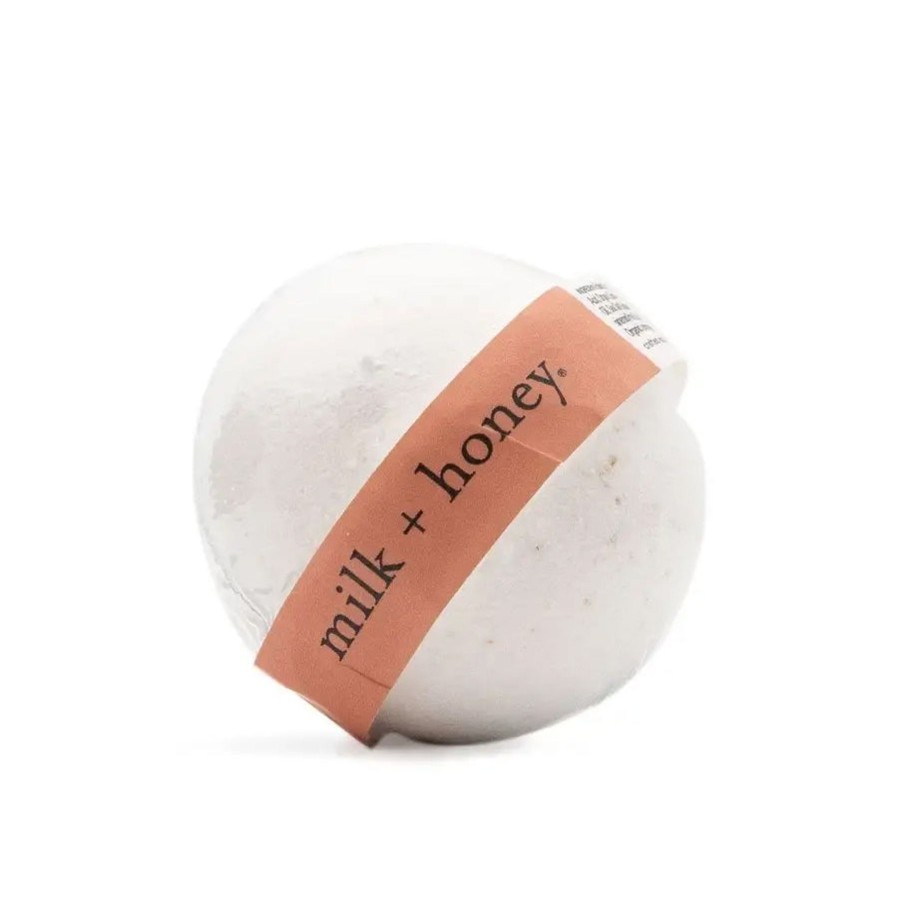 Beauty Milk + Honey | Milk + Honey Bath Bomb No.35 Blood Orange, Ginger, Lemongrass