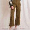 Women Apiece Apart Pants | Apiece Apart Chino Merida Pant Olive