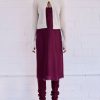 Women Brazeau Tricot Dresses | Brazeau Tricot Classic Slip Dress Wine