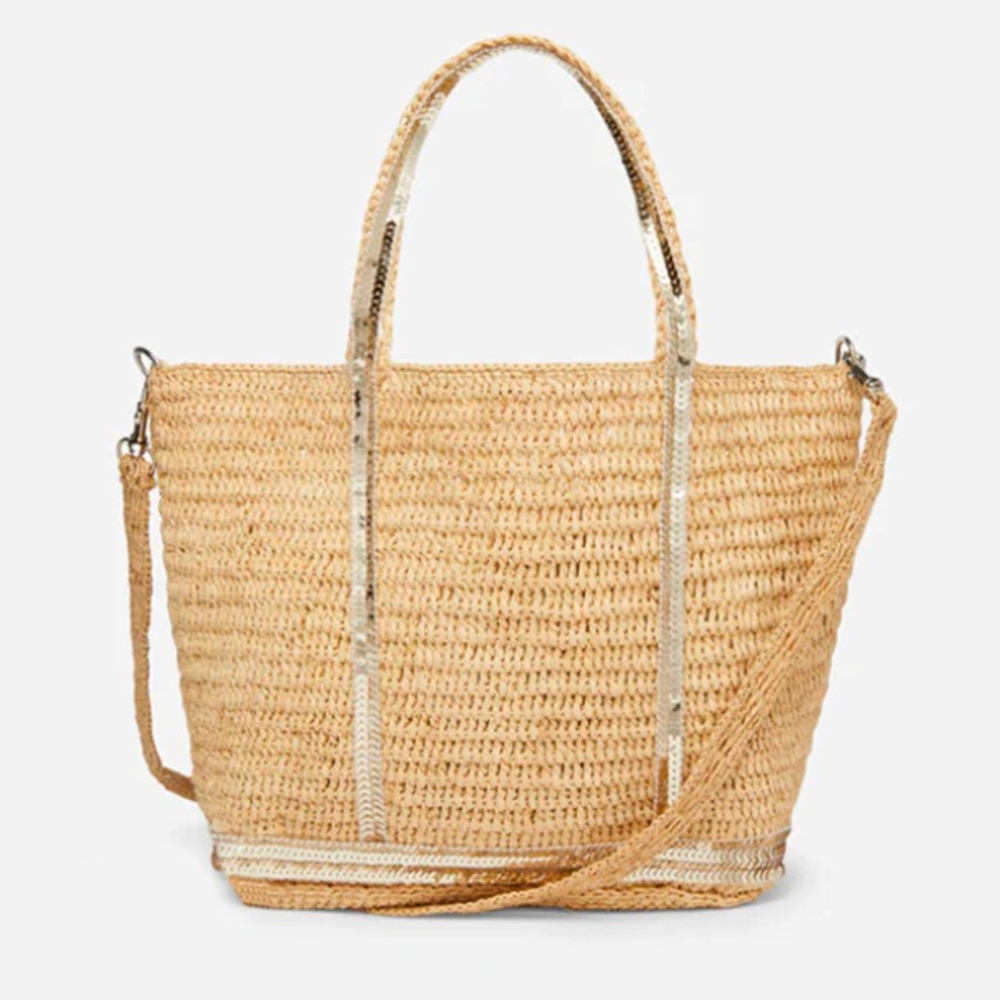 Women Vanessa Bruno Bags | Vanessa Bruno Small Cabas Raffia Tote