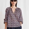 Women Apiece Apart Shirts & Tops | Apiece Apart Esparta Top Bettina Floral Multi